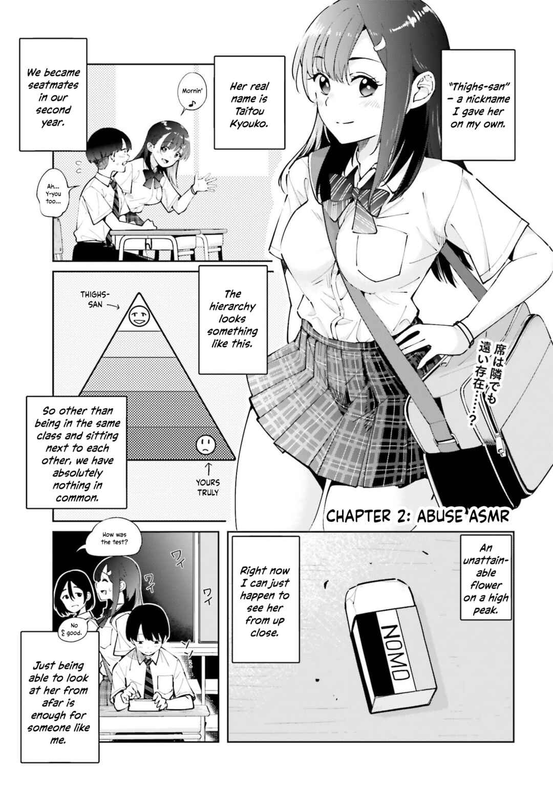 Tonari no Futomomo-san Chapter 2 - Page 1