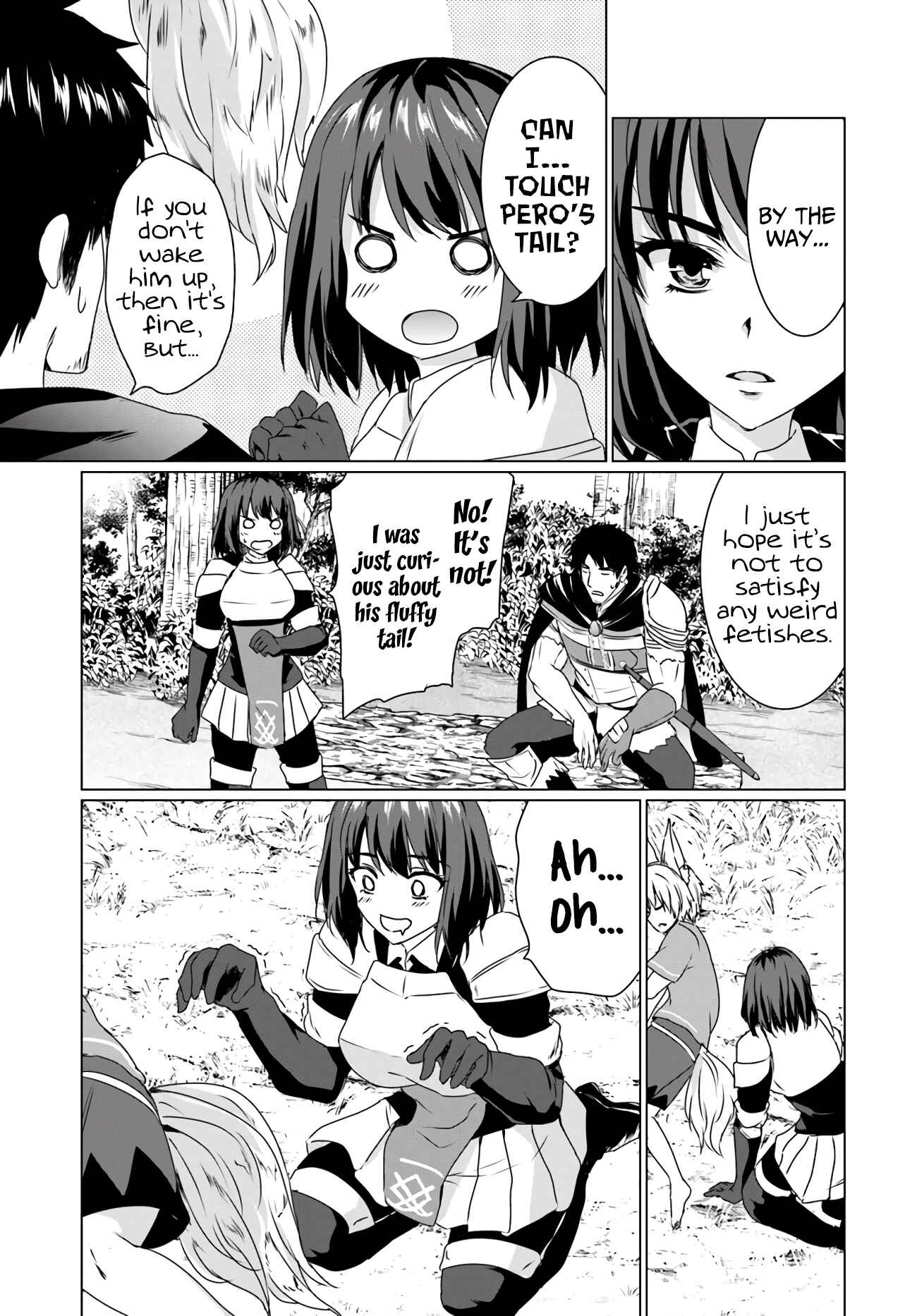 Homeless Tensei: Isekai de Jiyuusugiru Jikyuujisoku Seikatsu Chapter 14.1 - Page 9