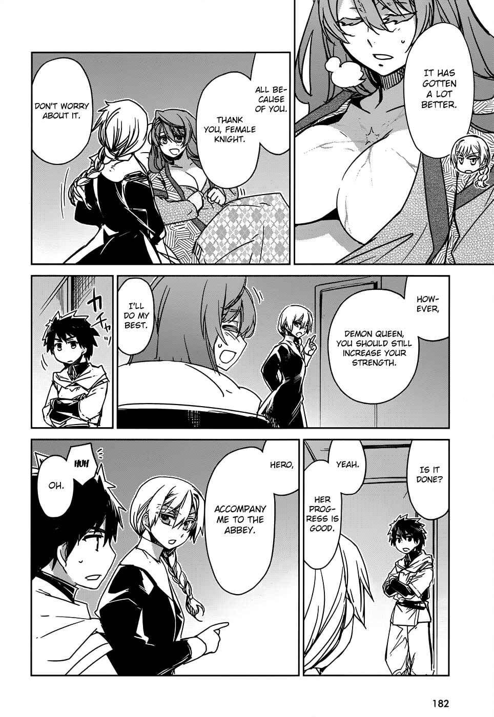 MAOYU : Archenemy and Hero “Become mine, Hero” “I refuse!” Chapter 32 - Page 21