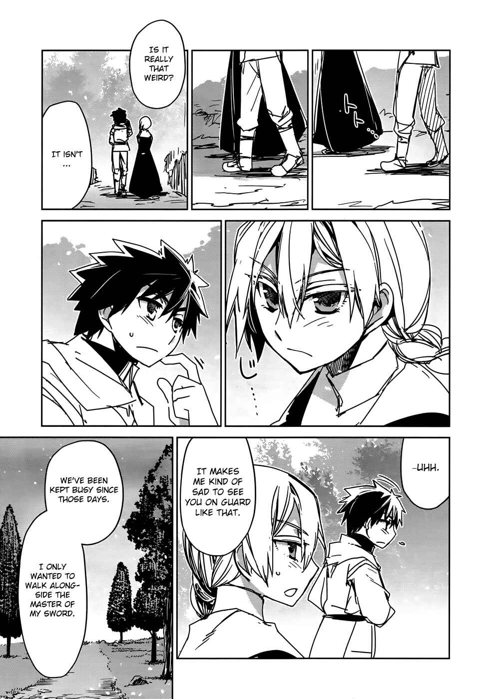 MAOYU : Archenemy and Hero “Become mine, Hero” “I refuse!” Chapter 32 - Page 24