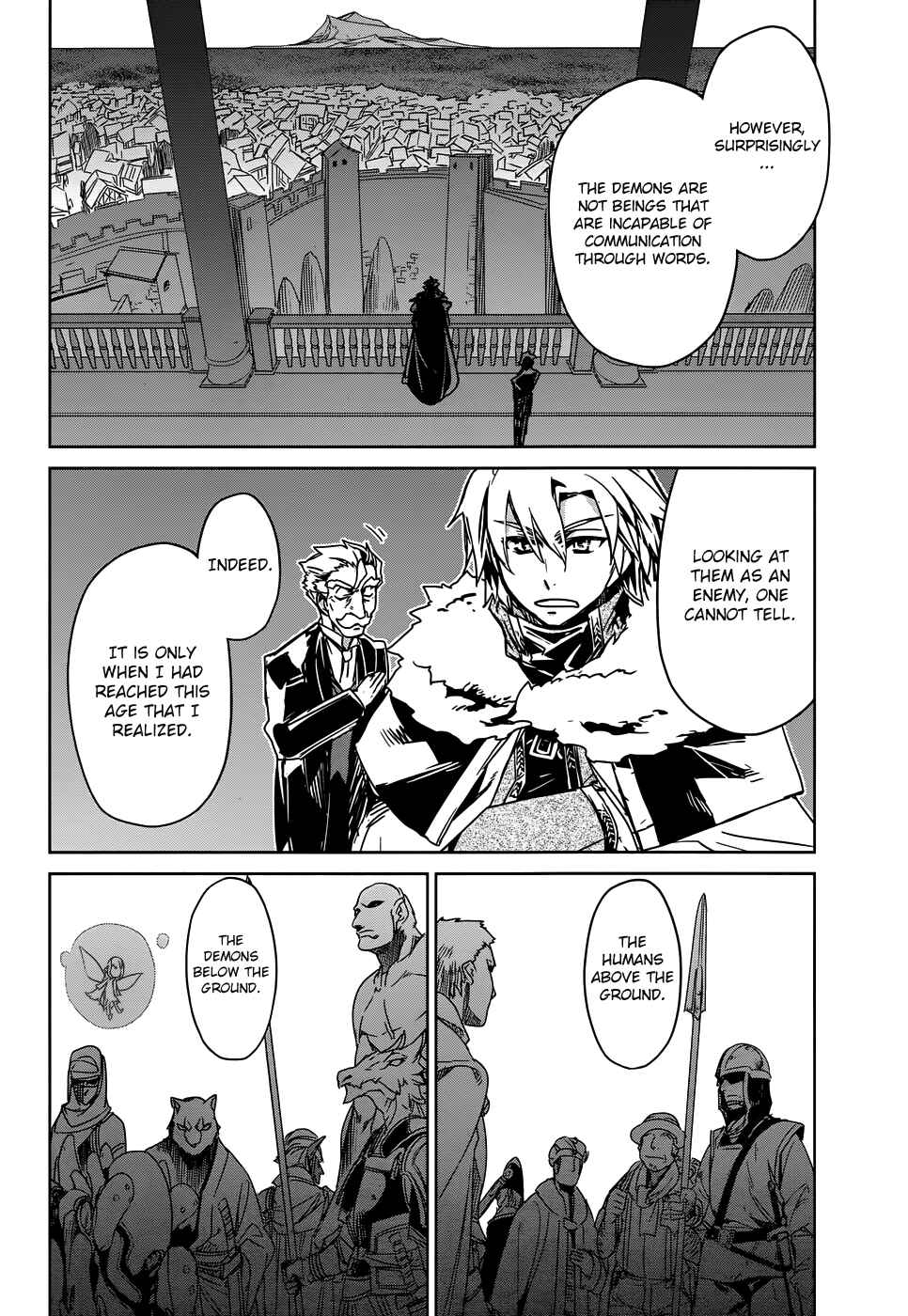 MAOYU : Archenemy and Hero “Become mine, Hero” “I refuse!” Chapter 32 - Page 35