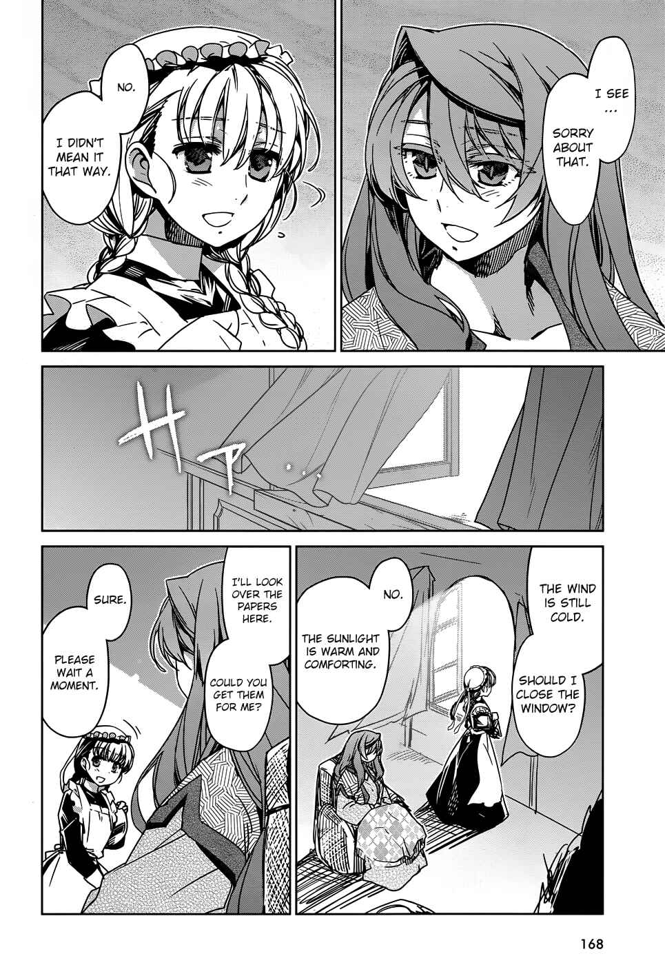 MAOYU : Archenemy and Hero “Become mine, Hero” “I refuse!” Chapter 32 - Page 7