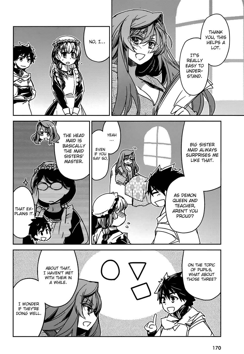MAOYU : Archenemy and Hero “Become mine, Hero” “I refuse!” Chapter 32 - Page 9