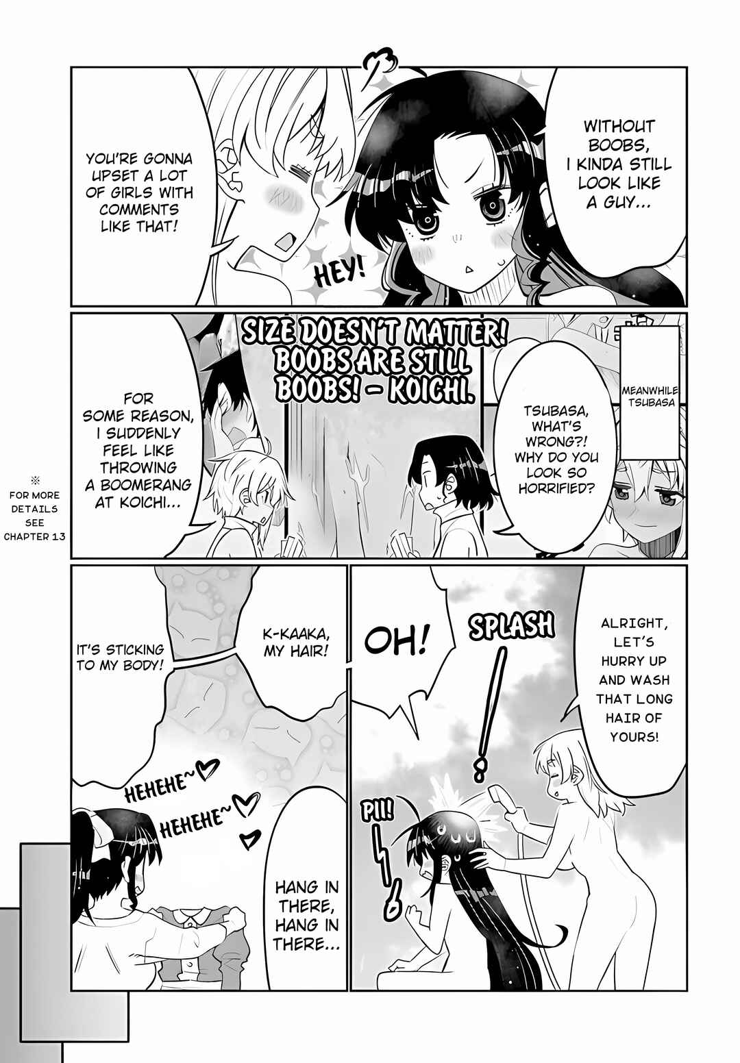 Ore no  Tomodachi ♂♀ ga Kawaisugite Komaru! Chapter 38 - Page 13