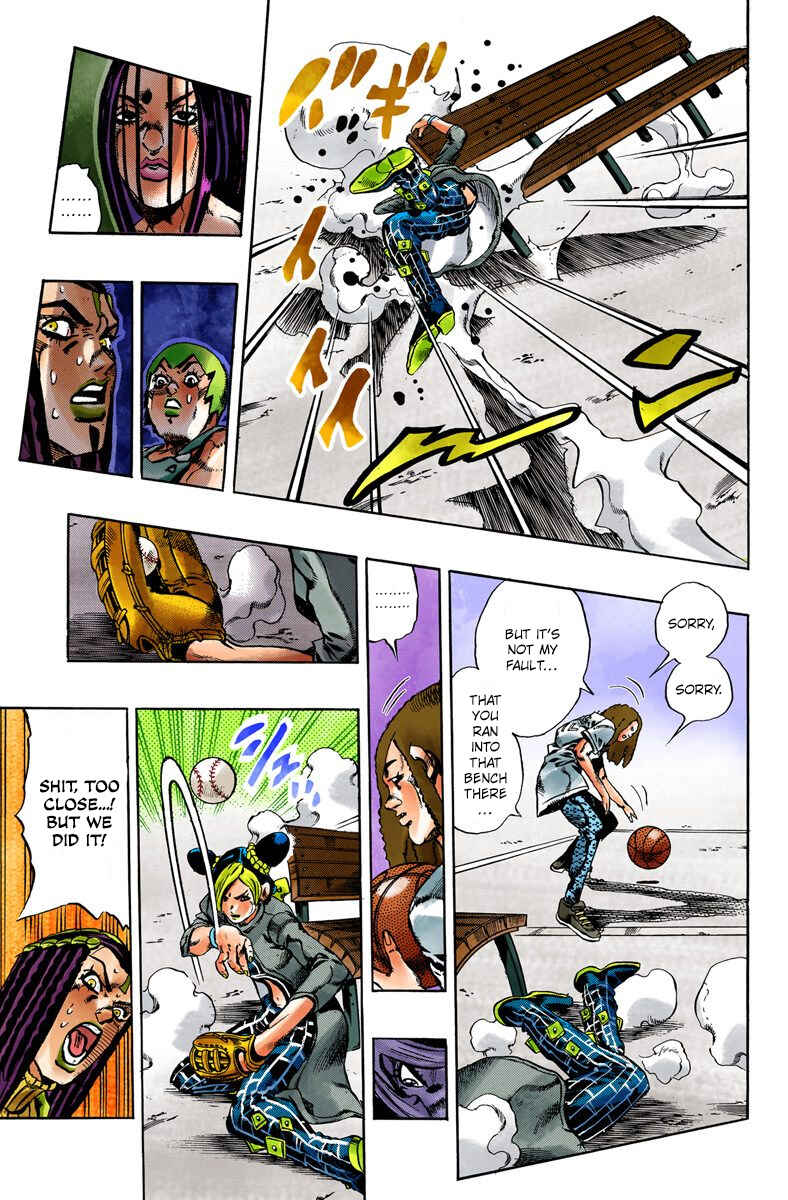 JoJo no Kimyou na Bouken: Part 6 - Stone Ocean Color-ban Chapter 35 - Page 16
