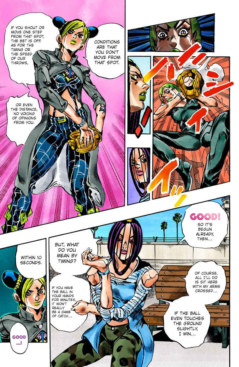 JoJo no Kimyou na Bouken: Part 6 - Stone Ocean Color-ban Chapter 35 - Page 6