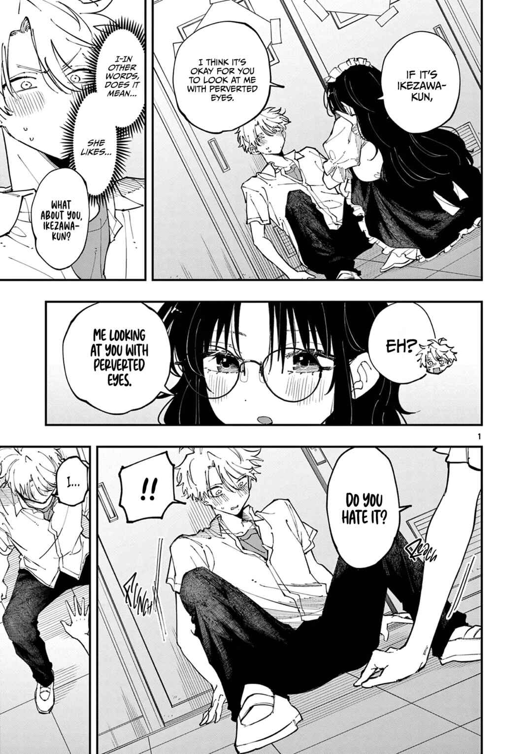 Tonari no Seki no Yatsu ga Souiu Me de Mitekuru Chapter 17 - Page 1
