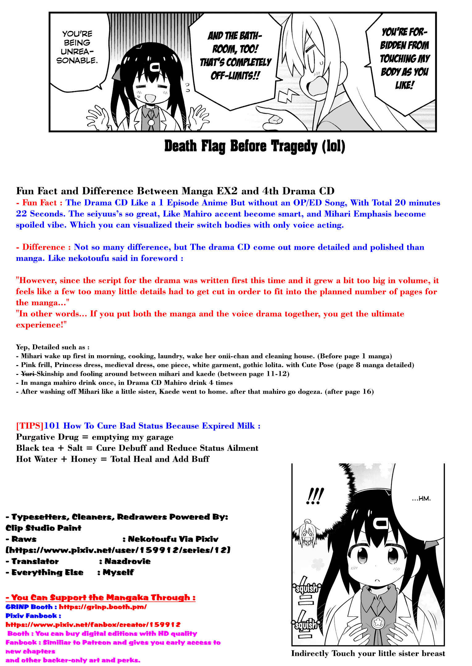 Onii-chan wa Oshimai! Chapter 35.6 - Page 21