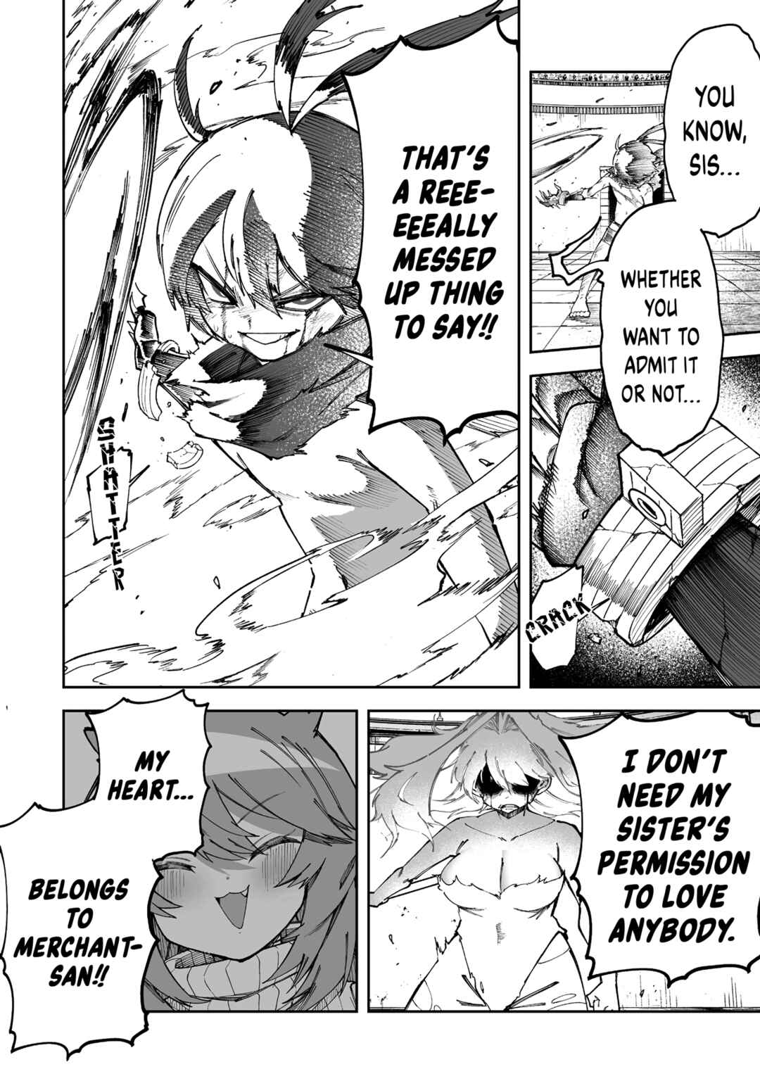 Shiboritoranaide, Onna Shounin-san!! Chapter 53.2 - Page 9