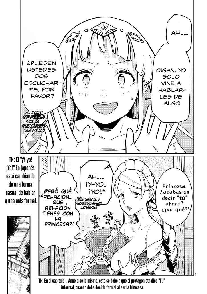 Harem Yori Heion o!: Isekai de Shizuka ni Neet Hime Sasete Kure Chapter 3.1 - Page 3