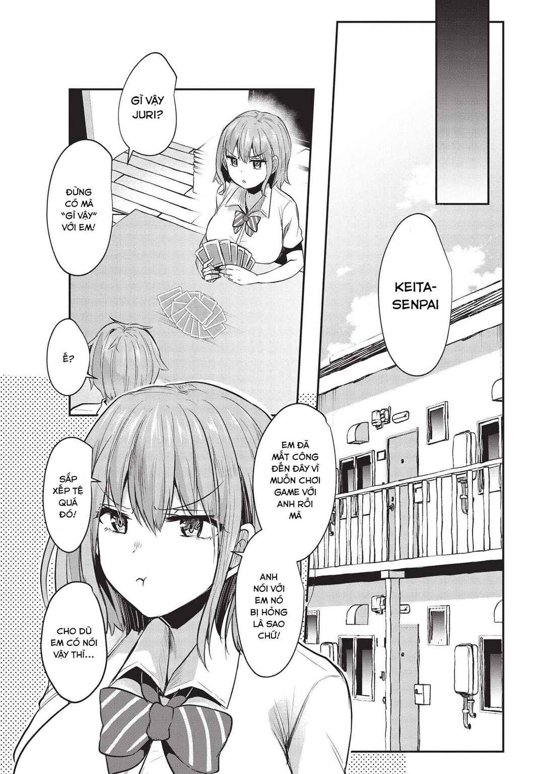 Dokuzetsu Shoujo wa Amanojaku ~Kabegoshi nara Sunao ni Sukitte Ierumon!~ Chapter 12 - Page 12