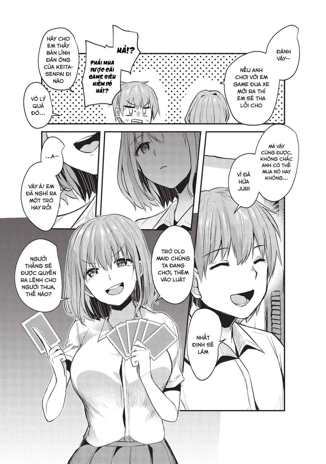 Dokuzetsu Shoujo wa Amanojaku ~Kabegoshi nara Sunao ni Sukitte Ierumon!~ Chapter 12 - Page 13