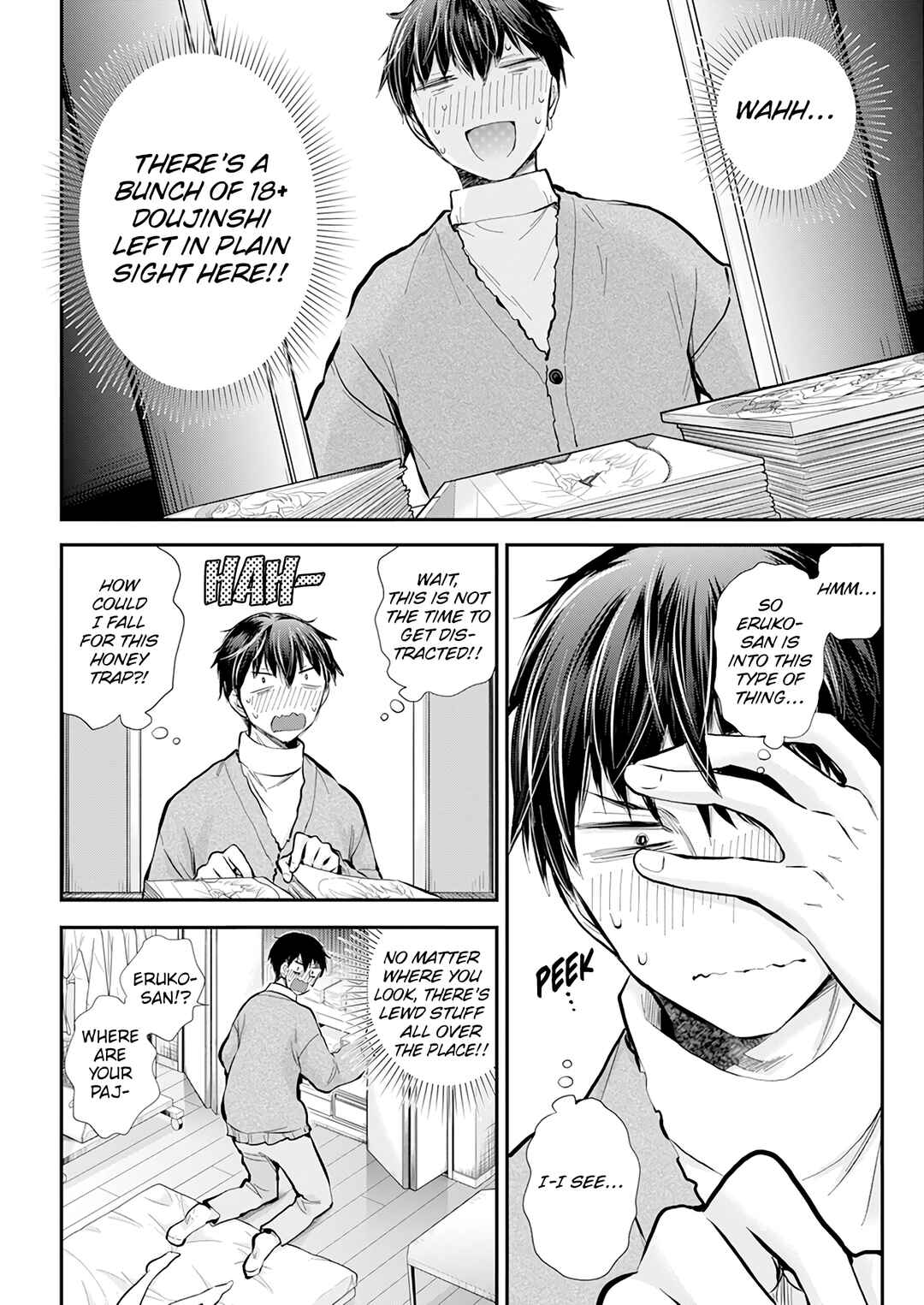 Shingeki no Eroko-san: Hen na Oneesan wa Danshi Kousei to Nakayoku Naritai Chapter 43 - Page 10