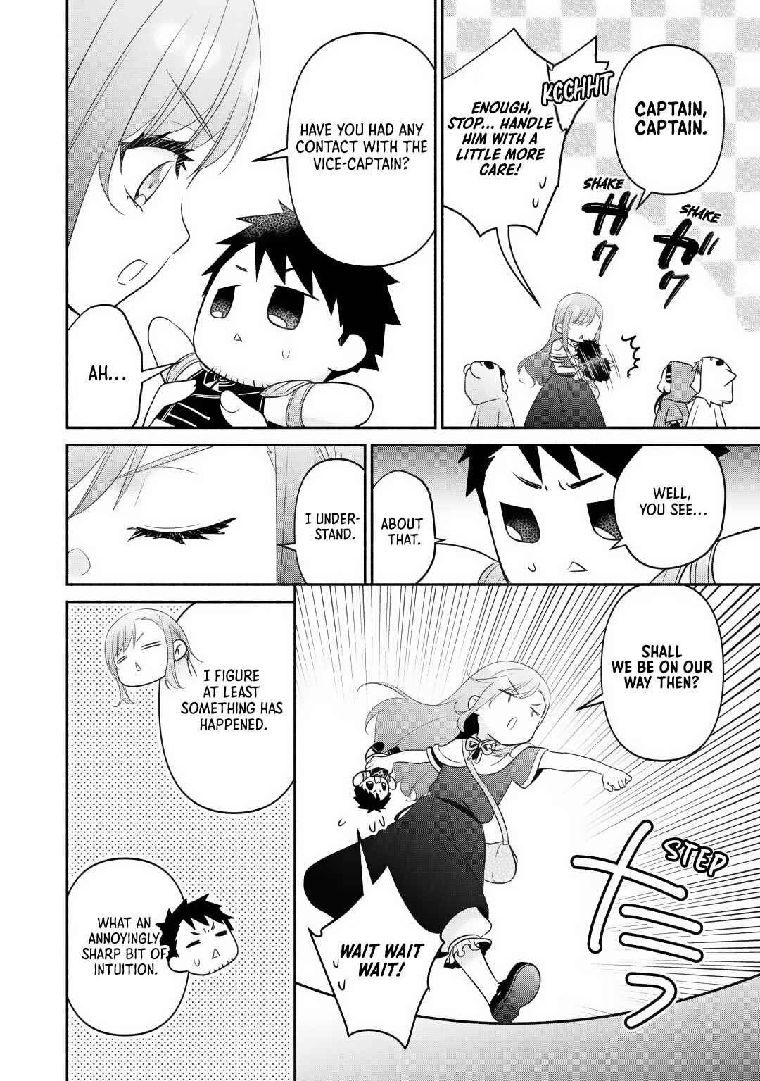 Tensei Youjo.: Shinjuu to Ouji to, Saikyou no Oji-san Youhei-dan no Naka de Ikiru Chapter 29 - Page 4