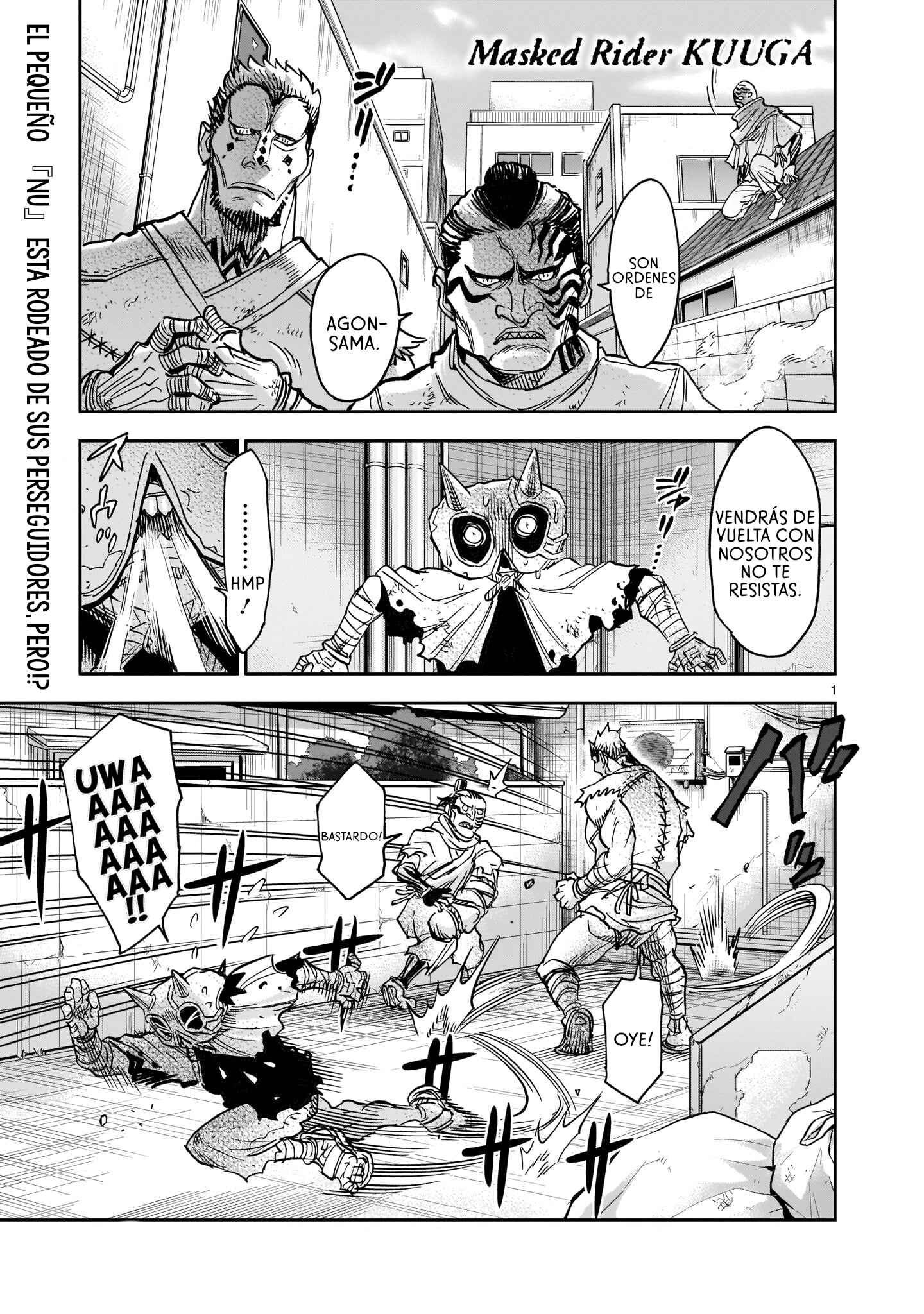 Kamen Rider Kuuga Chapter 82 - Page 1