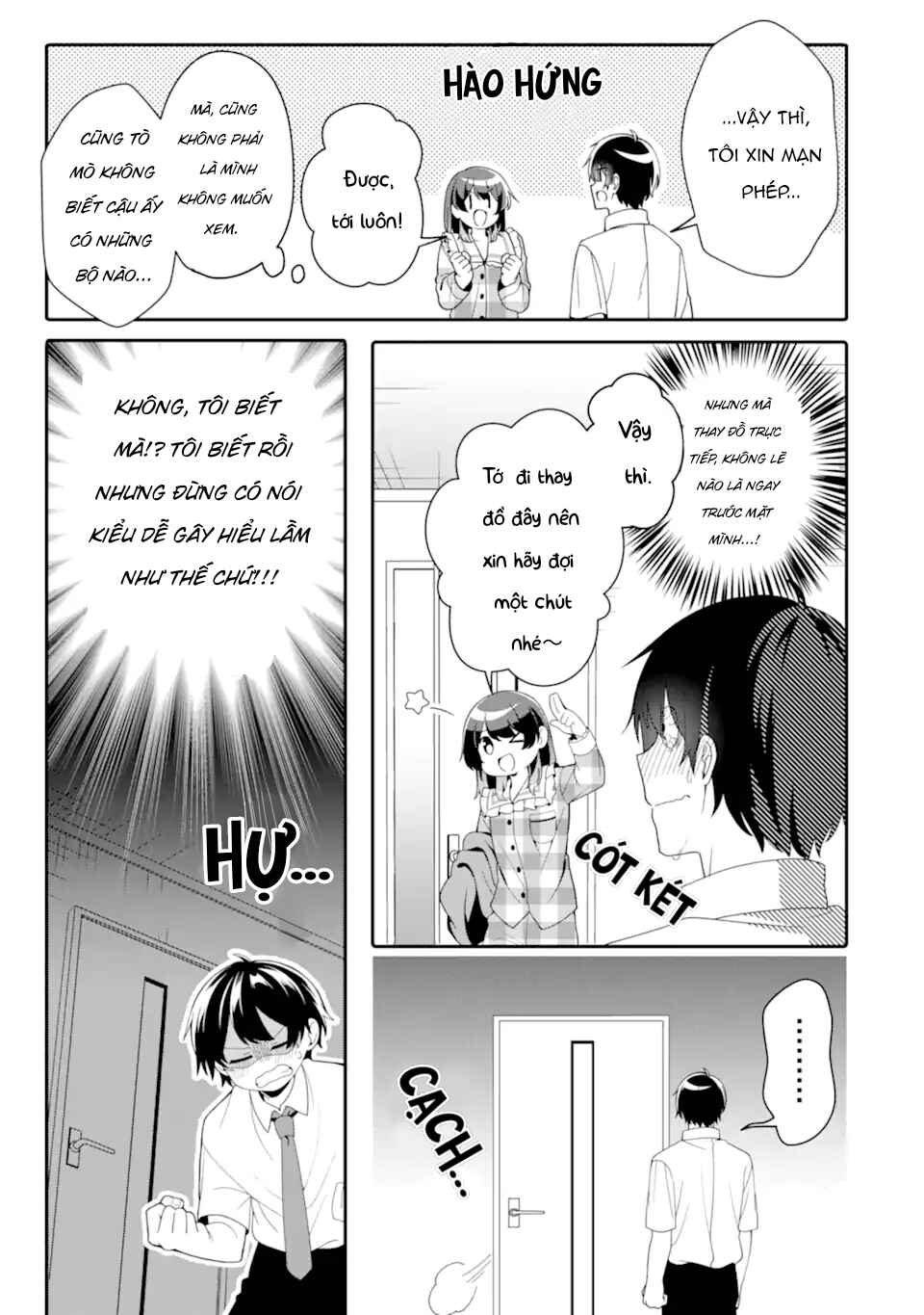 Muboubi Kawaii Pajama Sugata no Bishoujo to Heya de Futarikiri Chapter 3.1 - Page 7