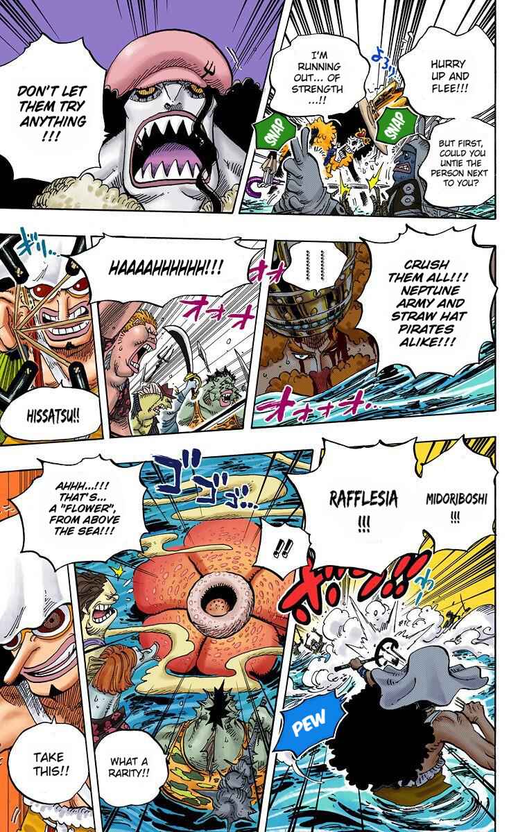 One Piece (Official Colored) Chapter 617 - Page 12