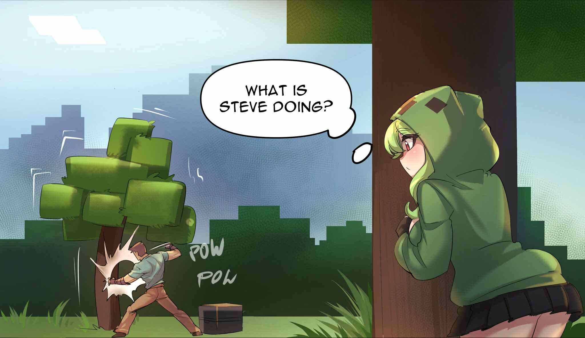 Minecraft: Anime Edition Chapter 14 - Page 2