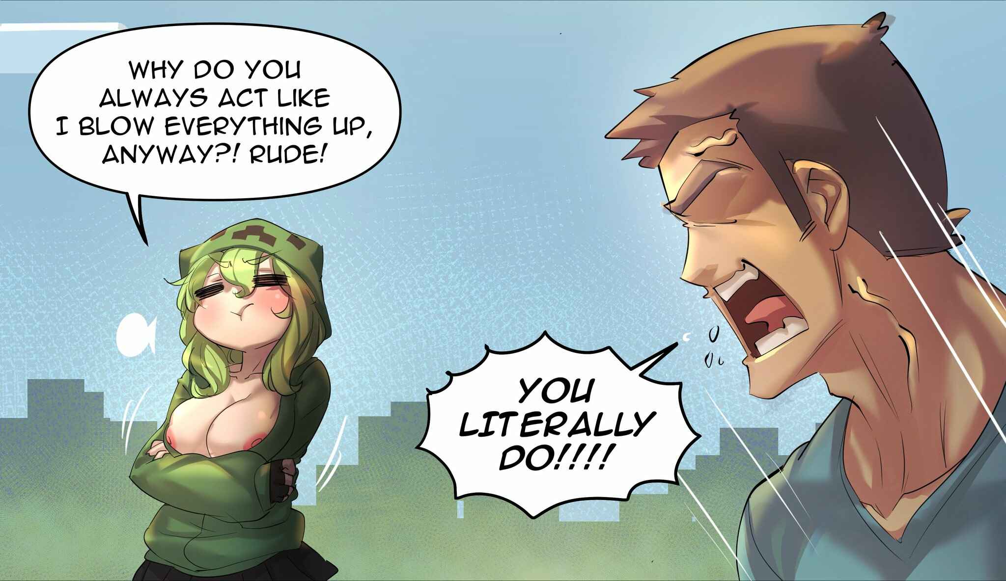 Minecraft: Anime Edition Chapter 14 - Page 7