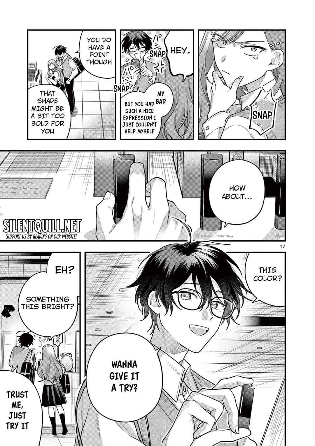 Janome-san wa Hohoemitai! Chapter 3 - Page 18