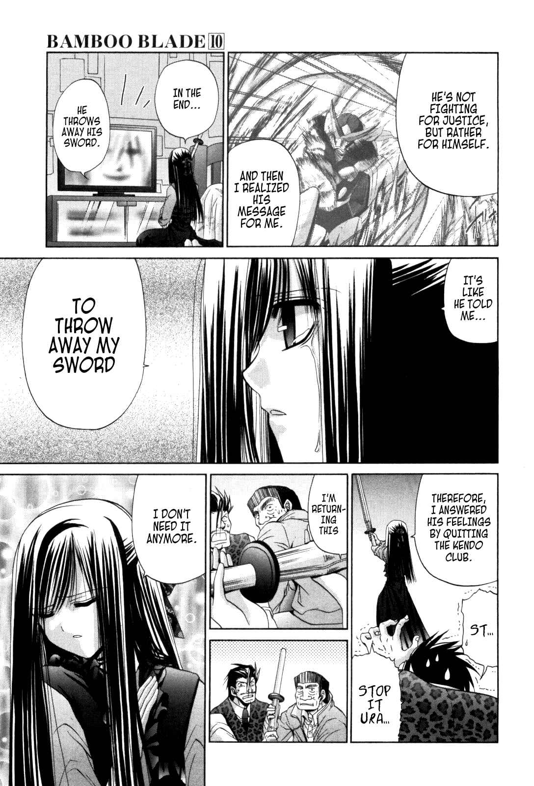 Bamboo Blade Chapter 84 - Page 23