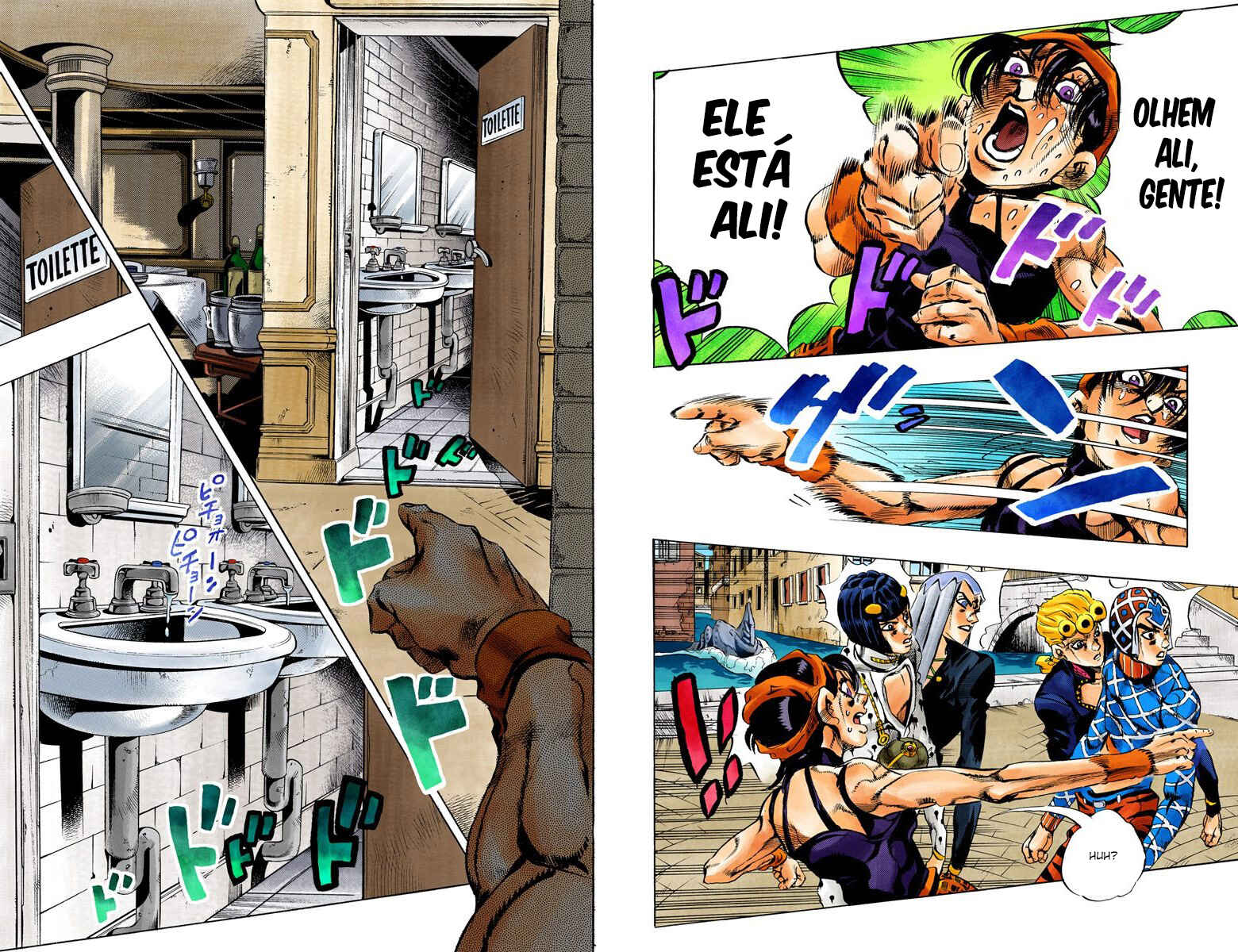 JoJo no Kimyou na Bouken: Part 5 - Ougon no Kaze Color-ban Chapter 87 - Page 10