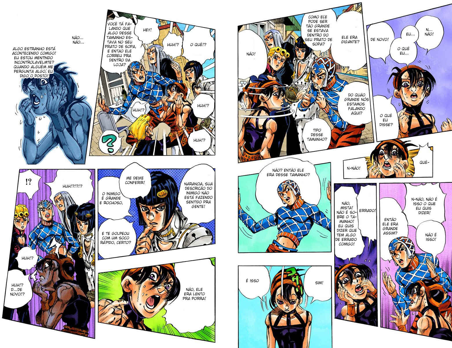 JoJo no Kimyou na Bouken: Part 5 - Ougon no Kaze Color-ban Chapter 87 - Page 3