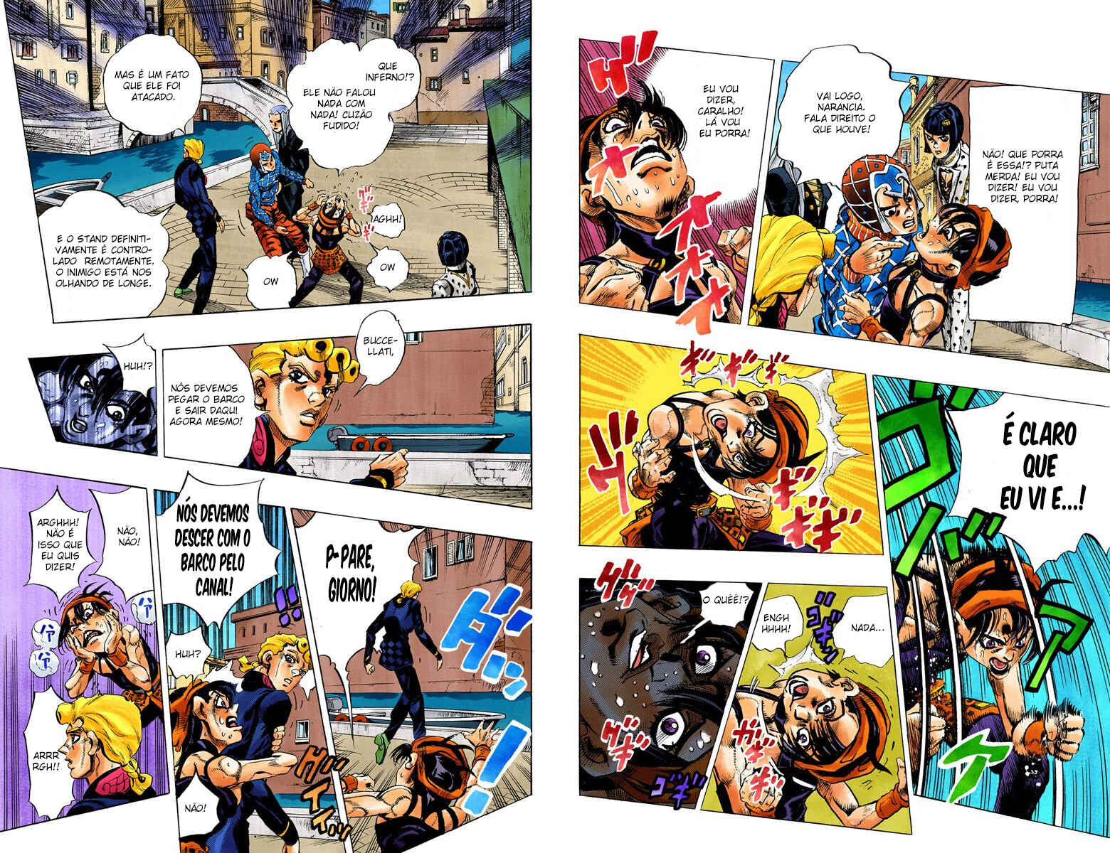 JoJo no Kimyou na Bouken: Part 5 - Ougon no Kaze Color-ban Chapter 87 - Page 5