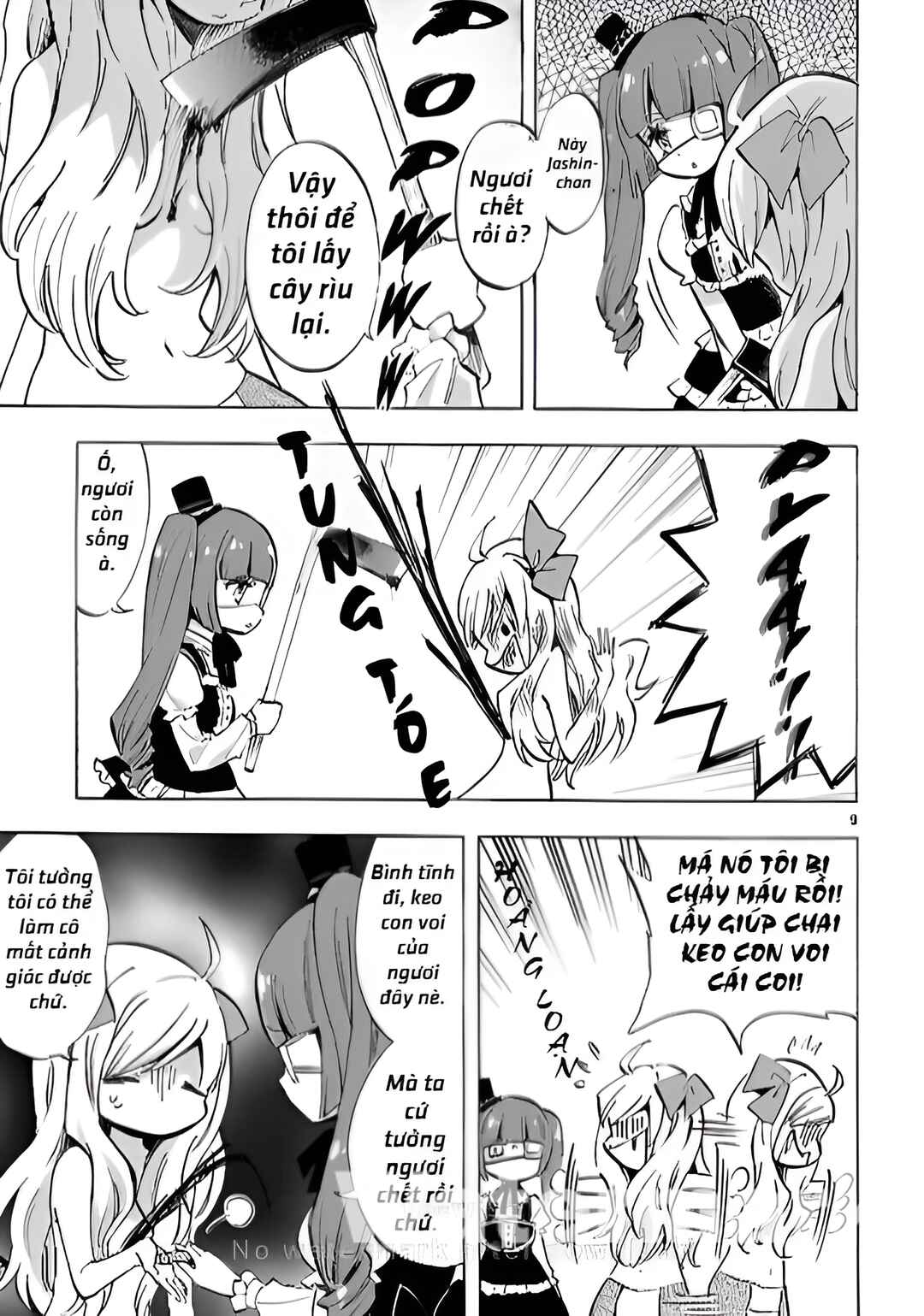 Jashin-chan Dropkick Chapter 72 - Page 8