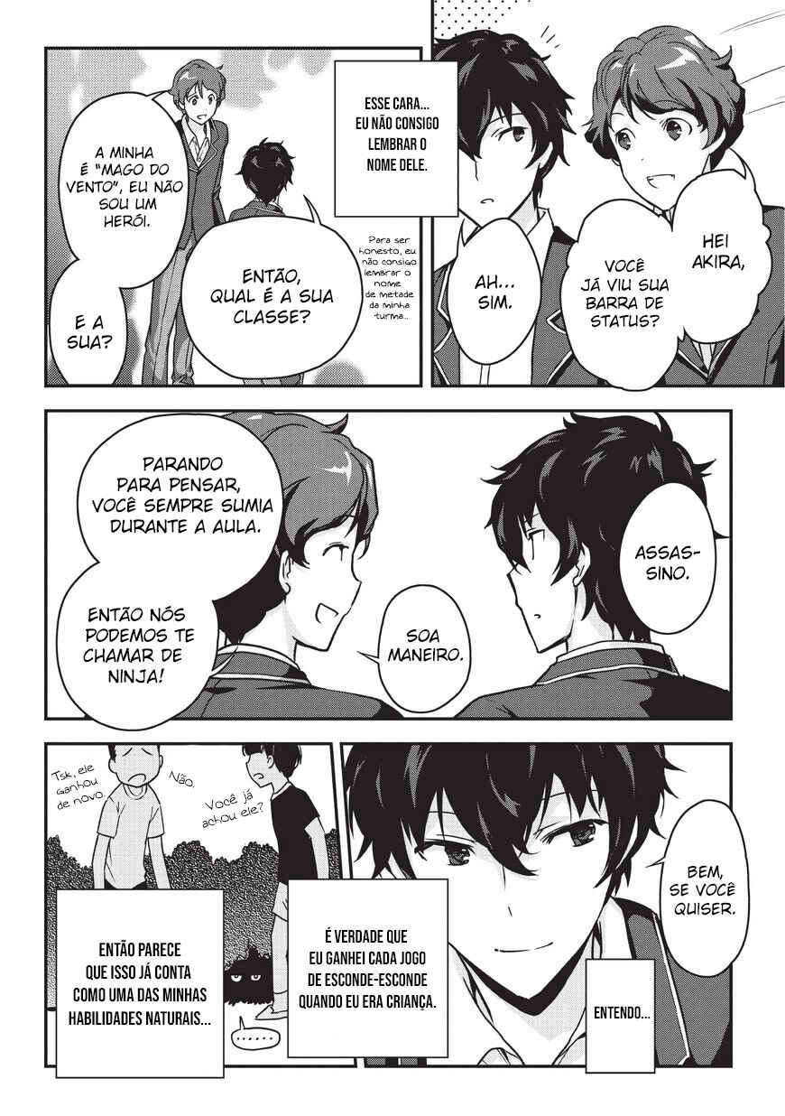 Ansatsusha de Aru Ore no Status ga Yuusha yori mo Akiraka ni Tsuyoi no da ga Chapter 1 - Page 10