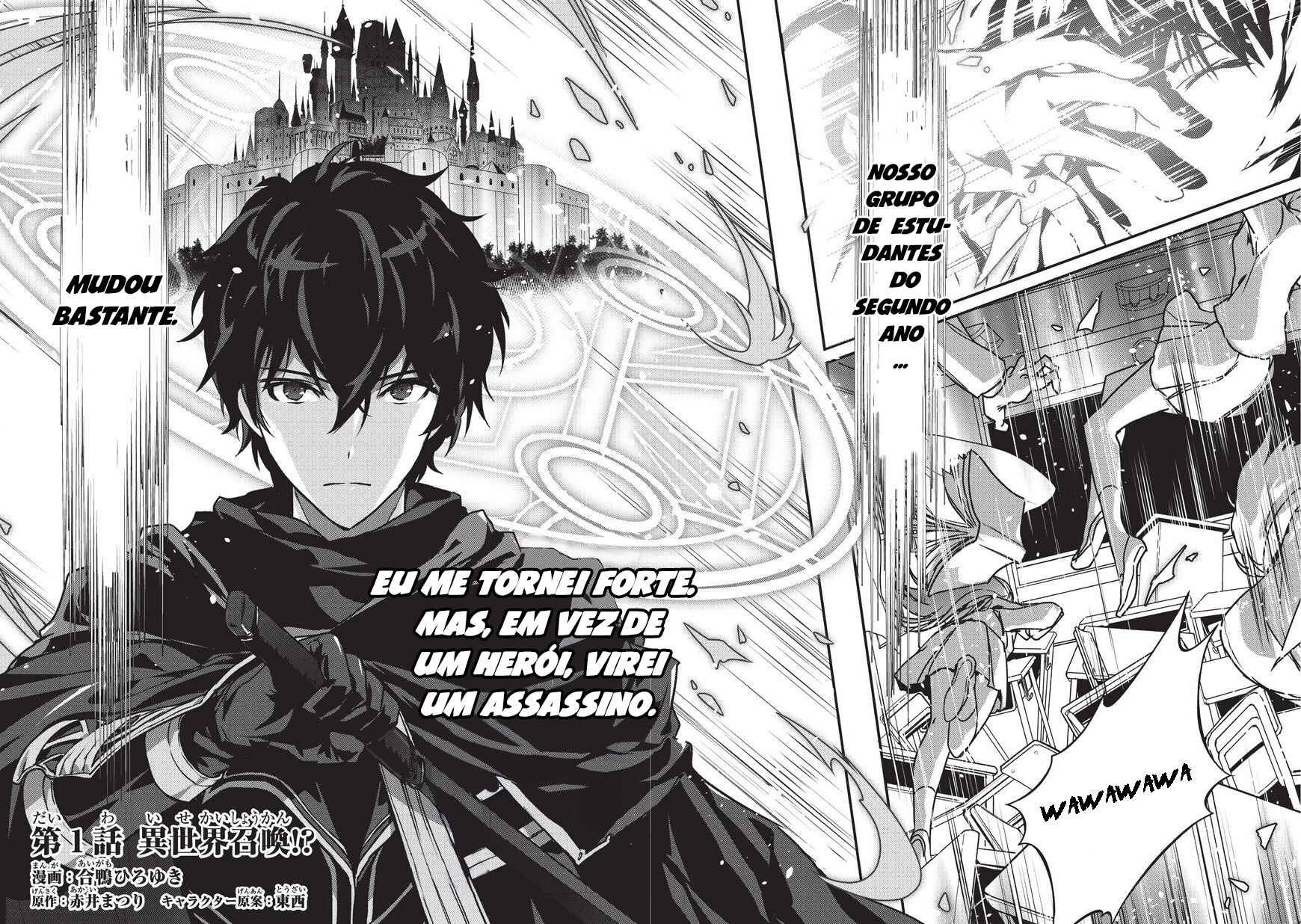 Ansatsusha de Aru Ore no Status ga Yuusha yori mo Akiraka ni Tsuyoi no da ga Chapter 1 - Page 3