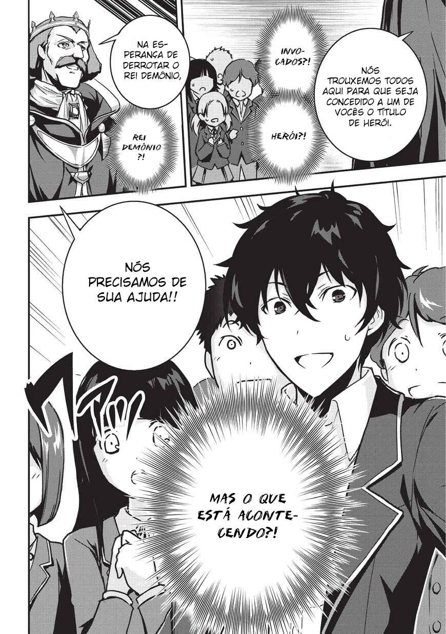 Ansatsusha de Aru Ore no Status ga Yuusha yori mo Akiraka ni Tsuyoi no da ga Chapter 1 - Page 6