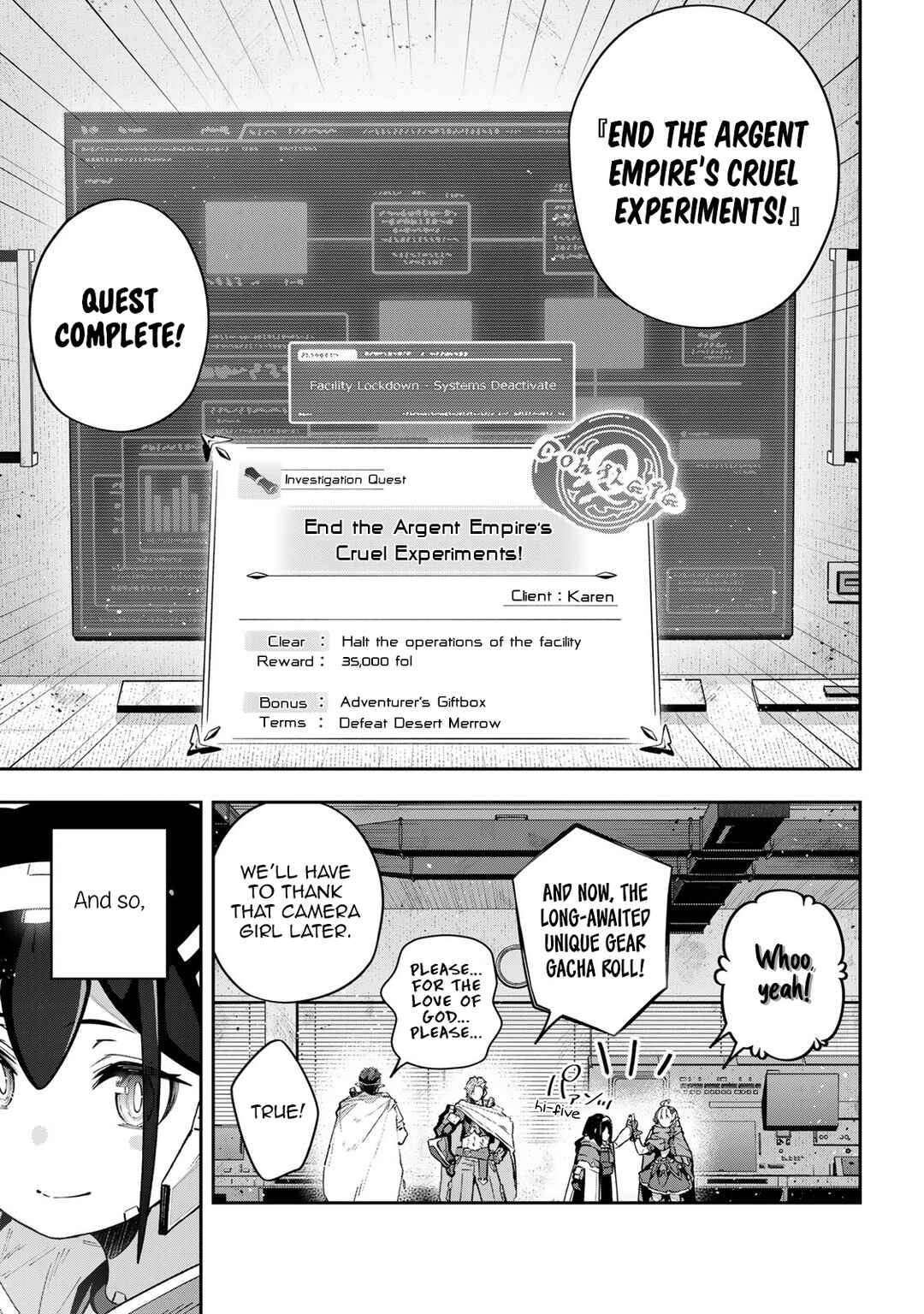 Destiny Unchain Online: Kyuuketsuki Shoujo to Natte, Yagate 'Aka no Maou' to Yobareru You ni Narimashita Chapter 59 - Page 3