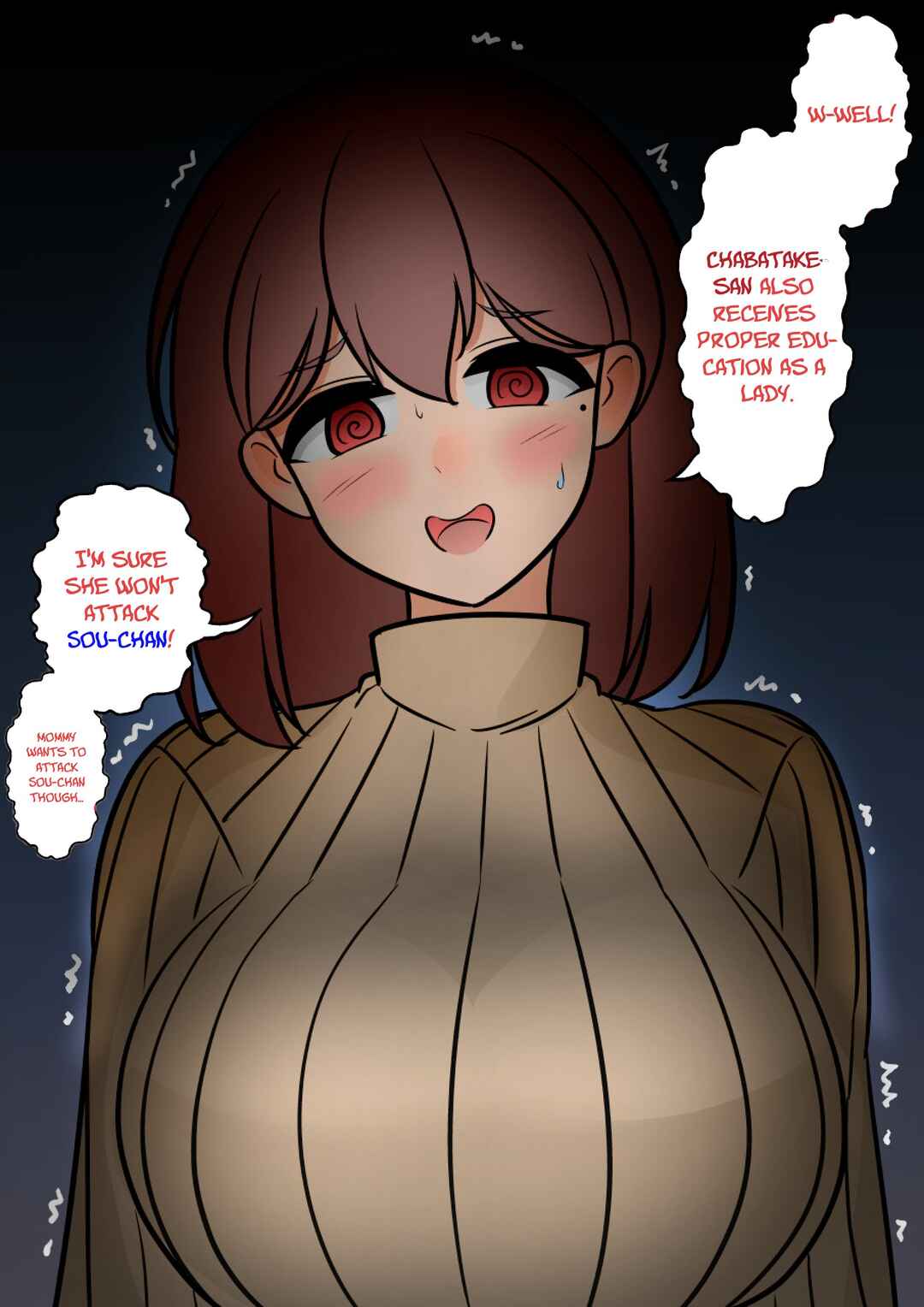 Danjo-hi 1:39 no Heikou Sekai wa Omoi no Hoka Futsuu (Fan Colored) Chapter 132 - Page 9