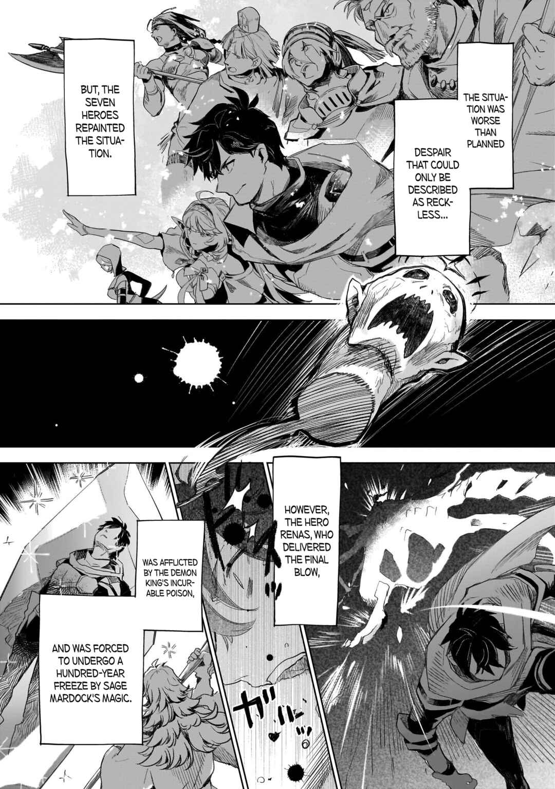 Elf Tsuma to Hajimeru Yuukyuu no Tabi: Densetsu no Yuusha, Aisuru Elf to Tomoni 100-nenmae ni Sukutta Sekai o Tabi Suru Chapter 2 - Page 3