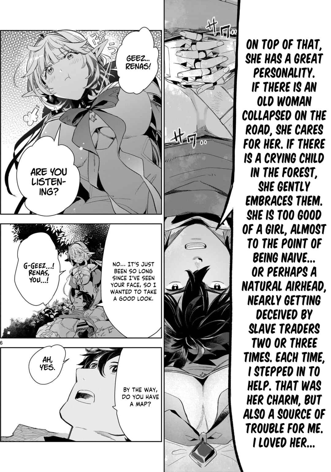 Elf Tsuma to Hajimeru Yuukyuu no Tabi: Densetsu no Yuusha, Aisuru Elf to Tomoni 100-nenmae ni Sukutta Sekai o Tabi Suru Chapter 2 - Page 6