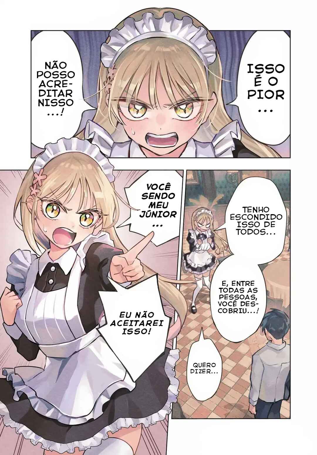 Anta to Osananajimi tte dake demo Iya nanoni!: Zekkou kara Hajimaru S-kyuu Bishoujo to no Gakuen Nariagari Seikatsu Chapter 6 - Page 3