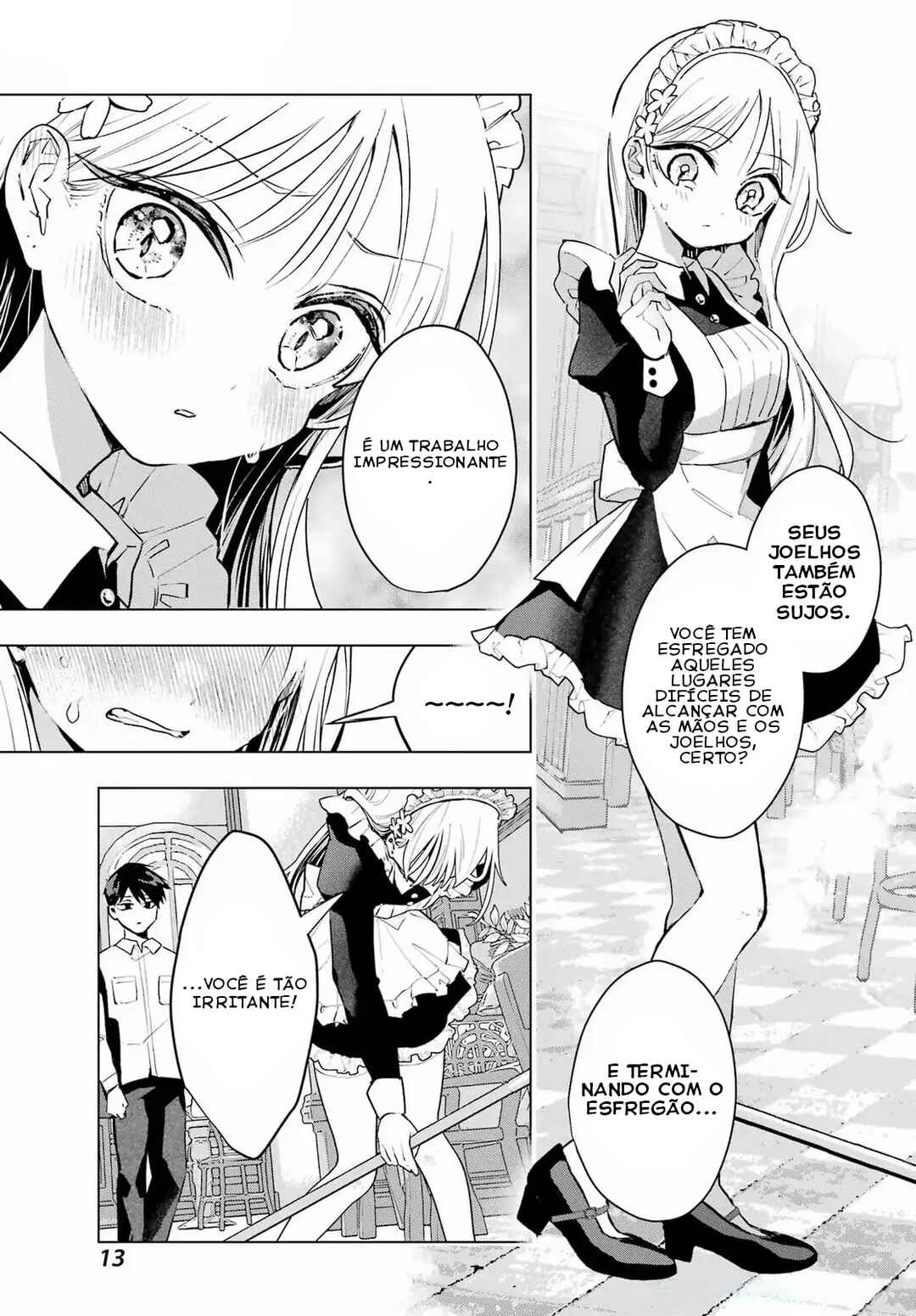Anta to Osananajimi tte dake demo Iya nanoni!: Zekkou kara Hajimaru S-kyuu Bishoujo to no Gakuen Nariagari Seikatsu Chapter 6 - Page 9
