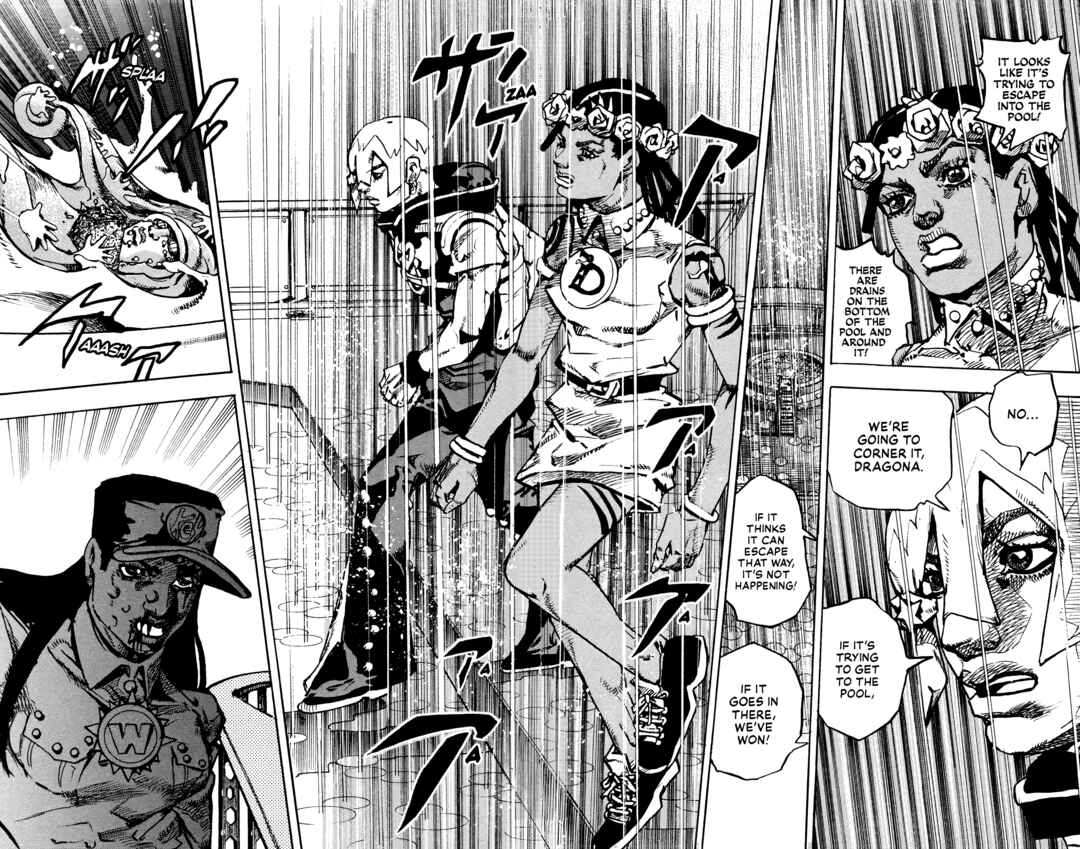 JoJo no Kimyou na Bouken Dai-9-bu: The JOJOLands Chapter 30 - Page 34