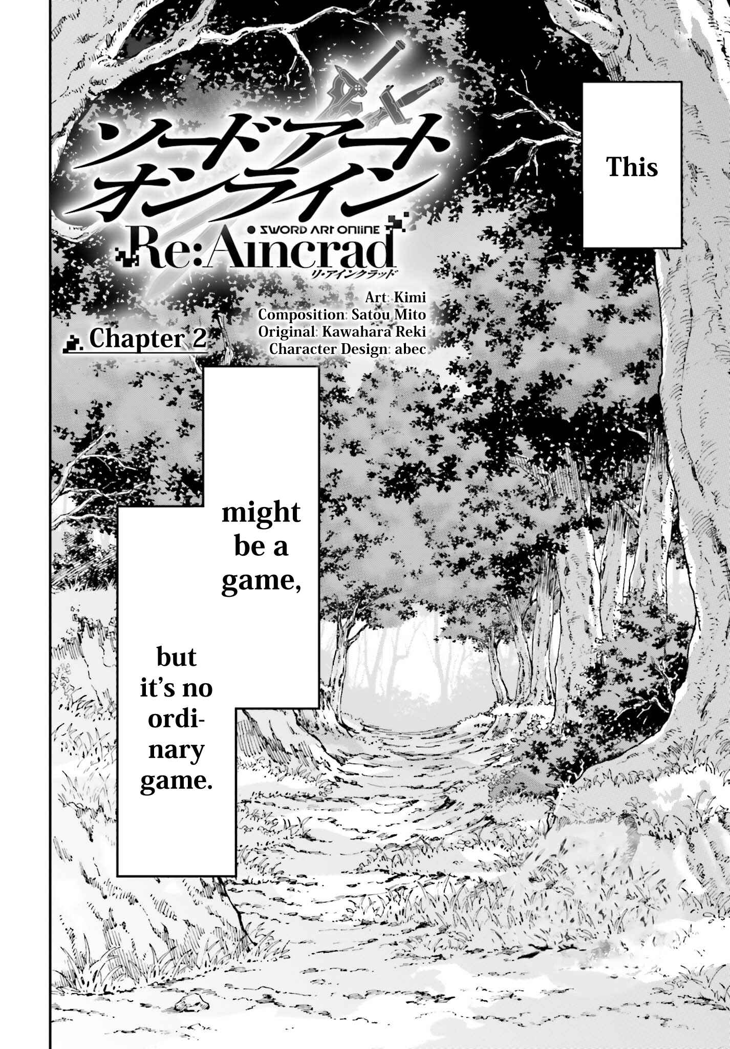 Sword Art Online - Re:Aincrad Chapter 2 - Page 2