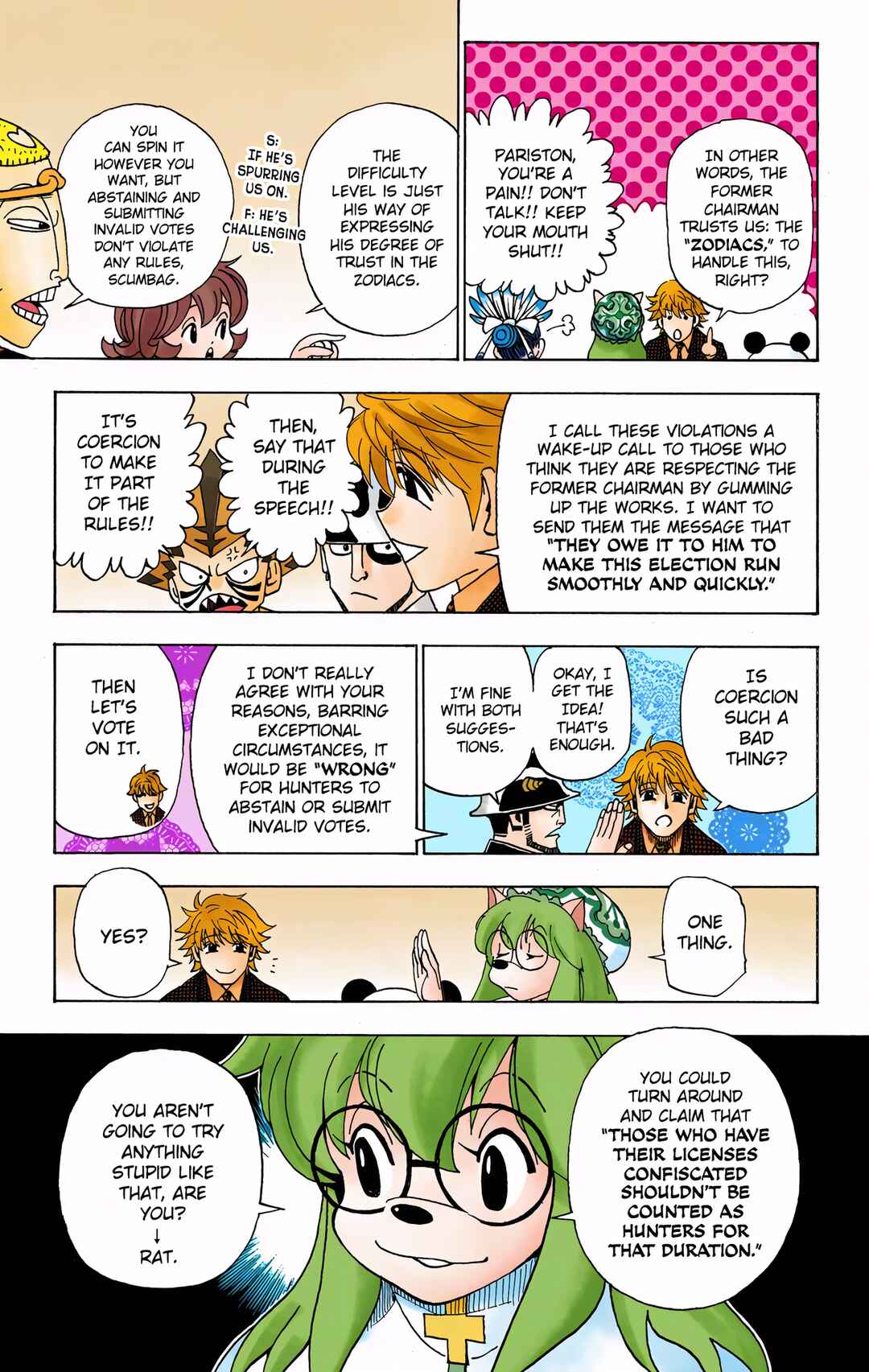 Hunter x Hunter (Official Colored) Chapter 321 - Page 7
