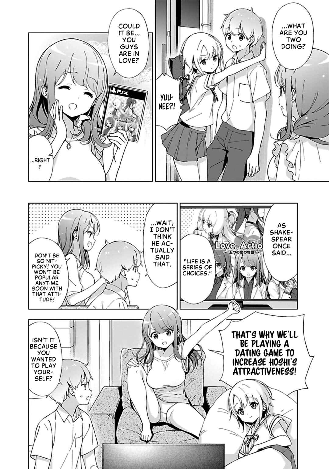 Onee-chan wa Game wo Suruto Hito ga Kawaru Onee-chan Chapter 7 - Page 2