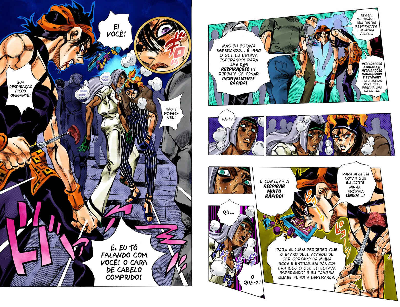 JoJo no Kimyou na Bouken: Part 5 - Ougon no Kaze Color-ban Chapter 91 - Page 10