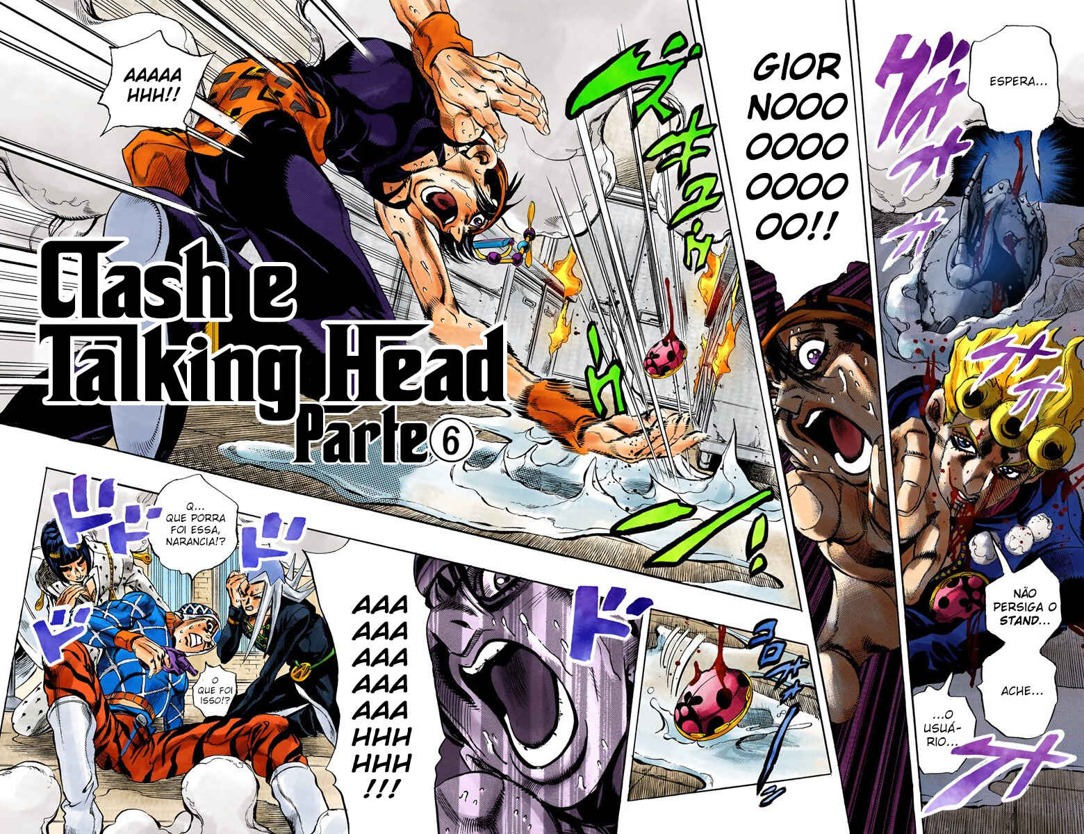 JoJo no Kimyou na Bouken: Part 5 - Ougon no Kaze Color-ban Chapter 91 - Page 2