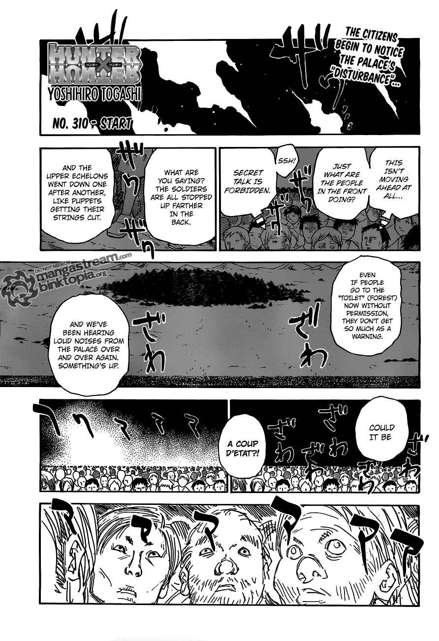 Hunter x Hunter Chapter 310 - Page 2