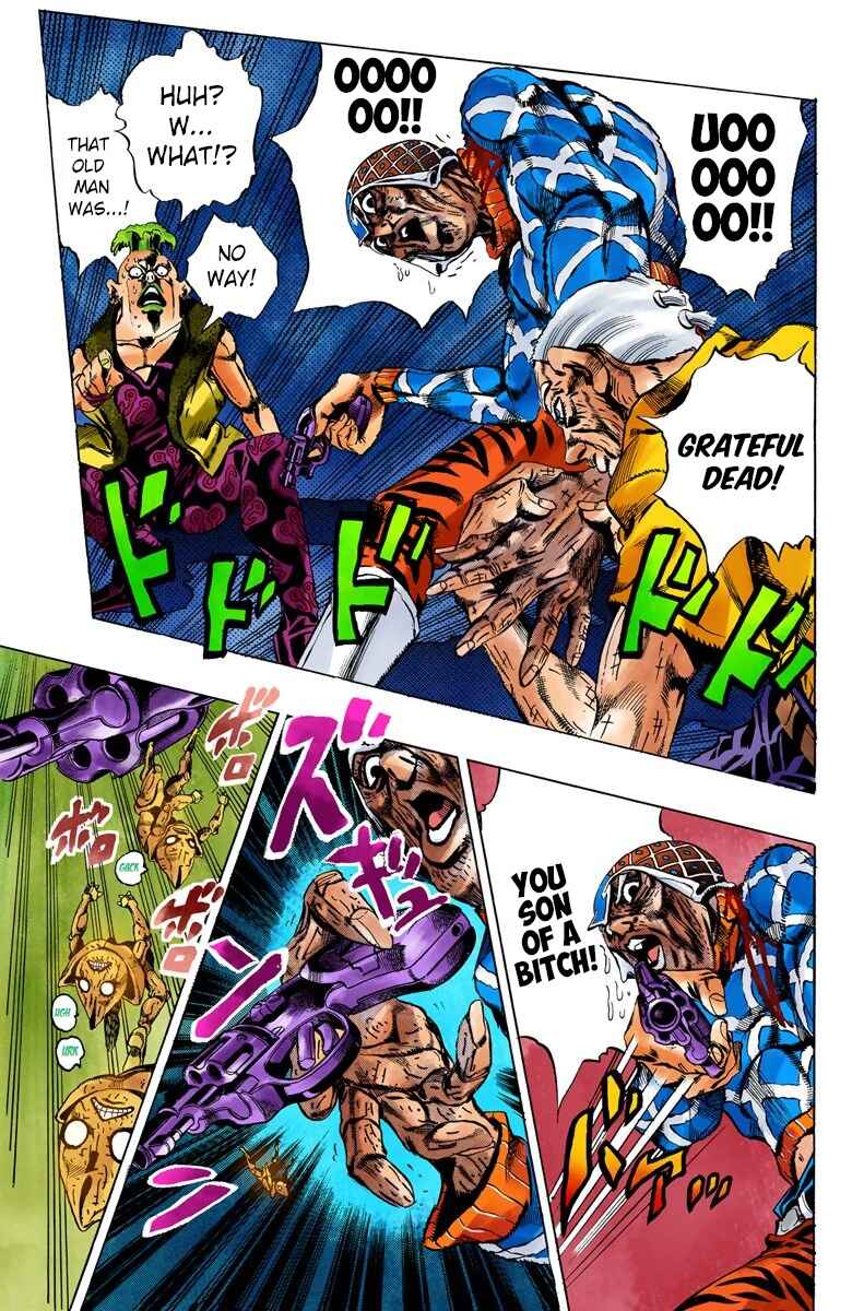 JoJo no Kimyou na Bouken: Part 5 - Ougon no Kaze Color-ban Chapter 52 - Page 13
