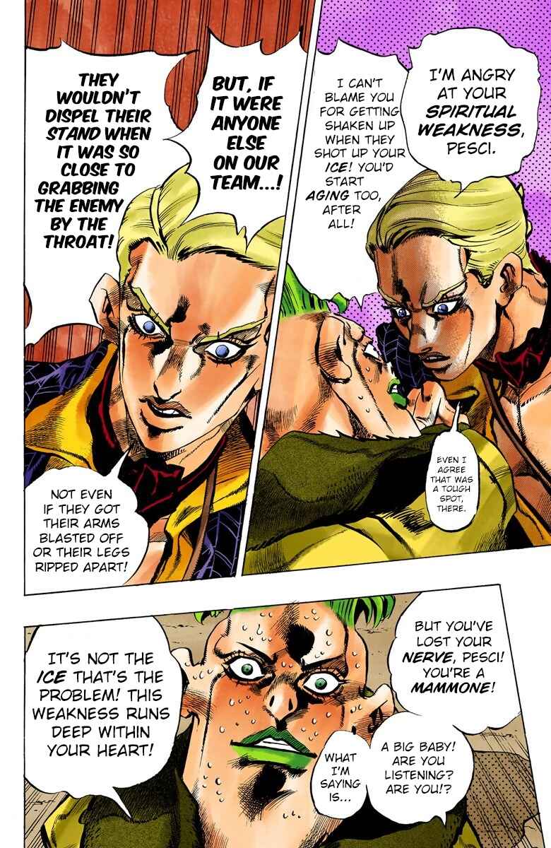 JoJo no Kimyou na Bouken: Part 5 - Ougon no Kaze Color-ban Chapter 52 - Page 18
