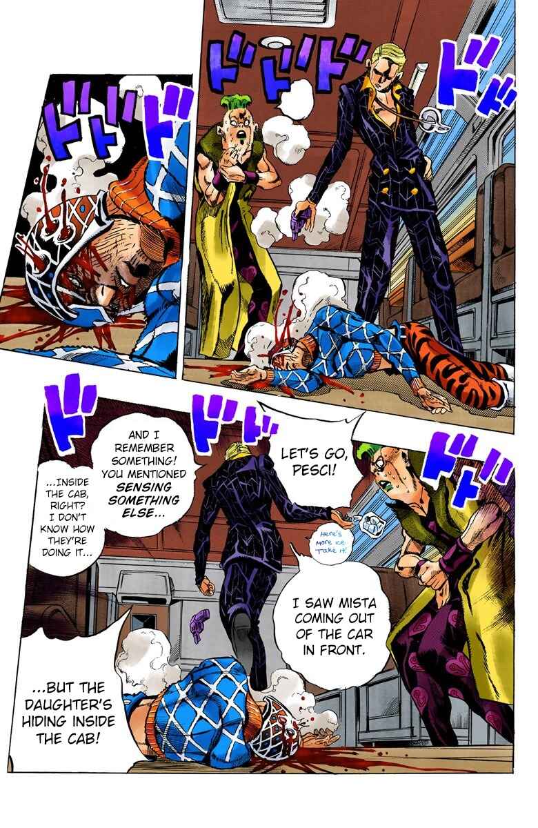 JoJo no Kimyou na Bouken: Part 5 - Ougon no Kaze Color-ban Chapter 52 - Page 21