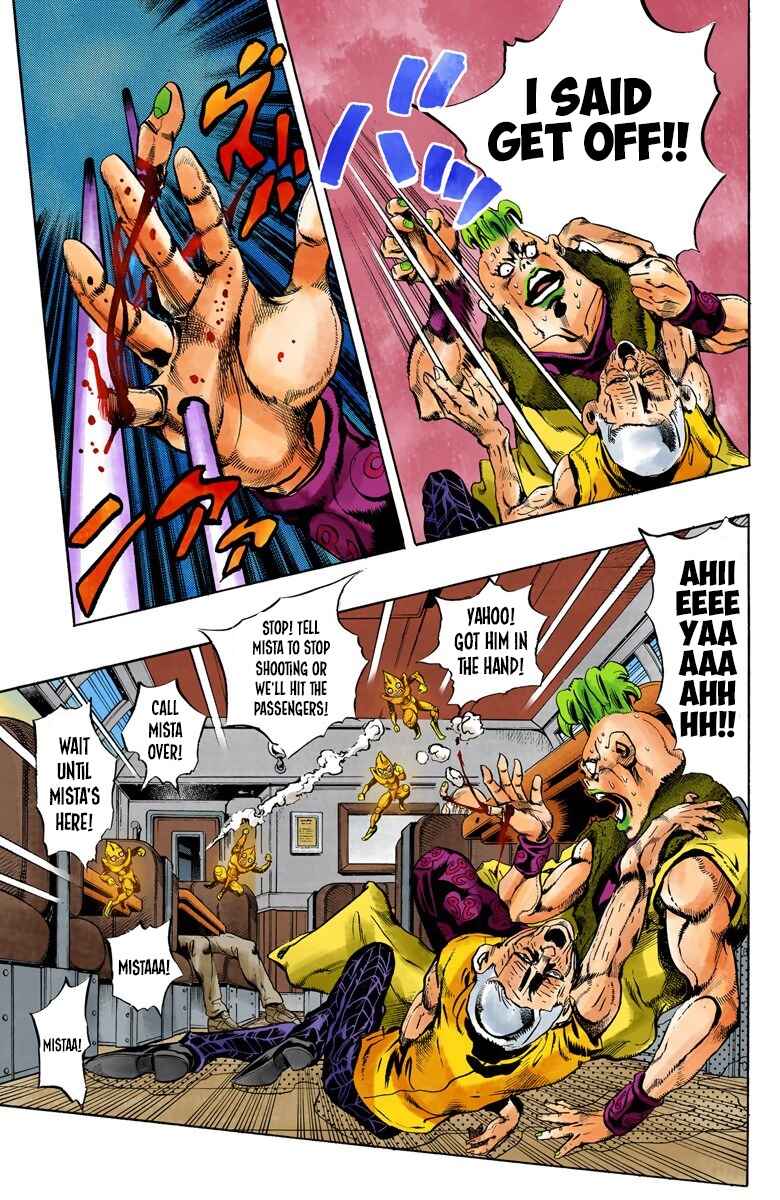 JoJo no Kimyou na Bouken: Part 5 - Ougon no Kaze Color-ban Chapter 52 - Page 5