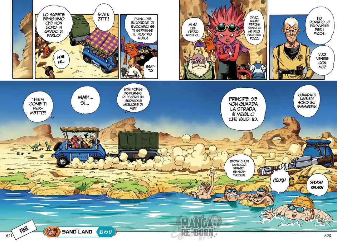 SandLand (Official Colored) Chapter 14 - Page 12
